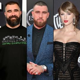 Jason Kelce Jokes Travis 'Will Kill Me' for Wanting Taylor Swift on Podcast