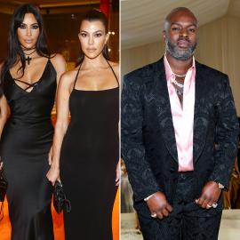 Kim and Kourtney Kardashian Celebrate Corey Gamble’s D&G Collab Post-Feud