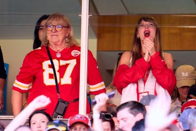 Travis Kelce’s Mom Uses a Taylor Swift Song to Shake Off the Haters