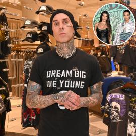 Travis Barker Says Kourtney Is ‘So Different’ From ‘Her Sisters’