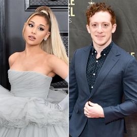 Ariana Grande Supports Ethan Slater at Opening of Broadway’s ‘Spamalot’