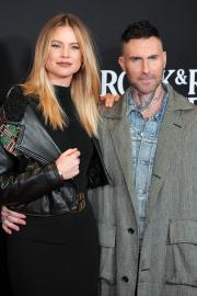 Behati Prinsloo and Adam Levine Make Rare Red Carpet Appearance