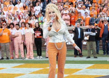 Dolly Parton Had the Best Game Day 'Fit to Support U of Tennessee Football