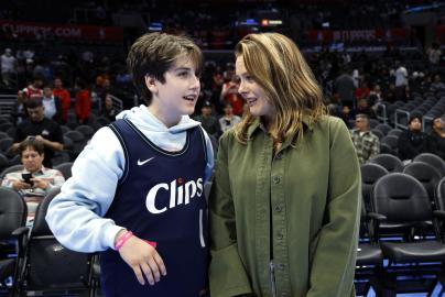 Alicia Silverstone’s Son Bear Is All Grown Up at Clippers Game