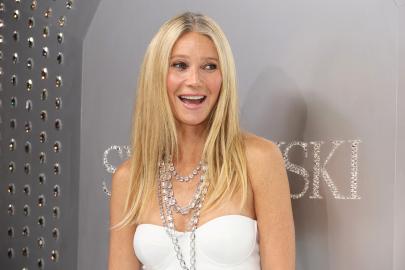 Gwyneth Paltrow Sparkles in Wintry Look At Swarovski Event