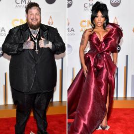 Jelly Roll Takes the CMA Awards Stage for Performance With K. Michelle