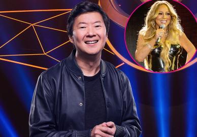 Ken Jeong Thinks Mariah Carey Is the Candelabra on ‘The Masked Singer’