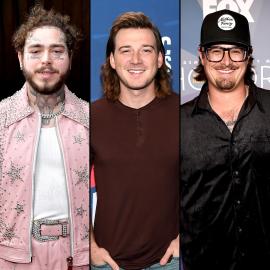 Post Malone Goes Country With Morgan Wallen, Hardy at 2023 CMA Awards