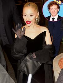 Ariana Grande Steps Out in Style for Ethan Slater’s Broadway Opening