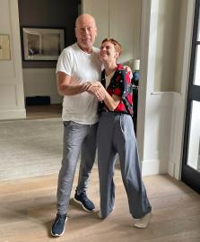 Tallulah Willis Shares Sweet Photos of Dad Bruce: ‘My Whole Heart’