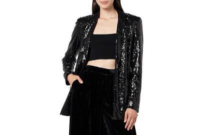 This Black Sequin Blazer From Amazon Is 30% Off Right Now