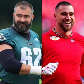 Jason Kelce Reacts to His Christmas Song With Travis Hitting Top 10 Chart