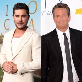 'Devastated' Zac Efron Would Be ‘Honored’ to Play Matthew Perry in Biopic