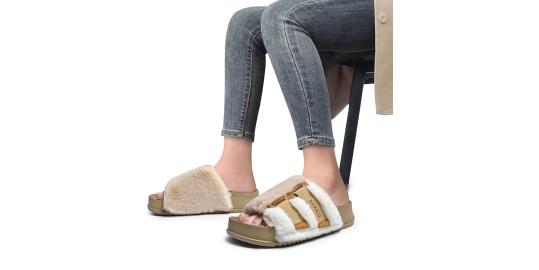 These Might Be My Favorite Cold-Weather Slides Ever — And They’re on Sale
