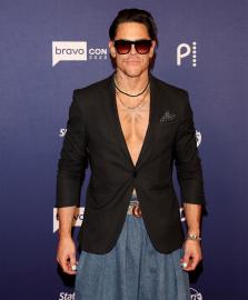 Yes, Tom Sandoval’s Neck Tattoos at BravoCon Were Fake 