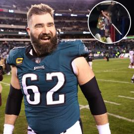 Jason Kelce Loved Seeing Travis and Taylor Swift Content From Argentina