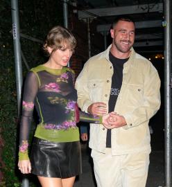 Taylor Swift and Travis Kelce Hold Hands on Dinner Date in Buenos Aires