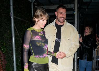 Travis Kelce Addresses if He's 'in Love' With Girlfriend Taylor Swift