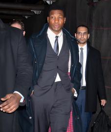 Jonathan Majors Sheds a Tear During Domestic Violence Trial Closing Statements