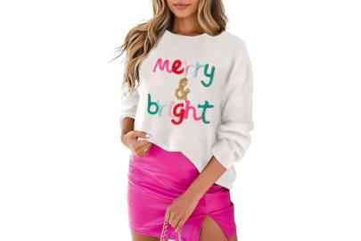 Spread Holiday Cheer With This 'Merry & Bright' No. 1 New Release Sweater