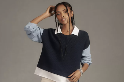 17 Collared Sweaters That Look Posh and Feel Super Cozy