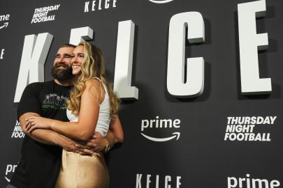 Jason Kelce and Wife Kylie's Kids Are Surprised by Santa Claus Visit