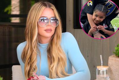 Khloe Kardashian Takes Daughter True to Her 1st Football Game