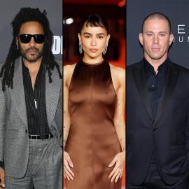 Lenny Kravitz Says Daughter Zoe’s Fiance Channing Tatum Is a ‘Great Guy’