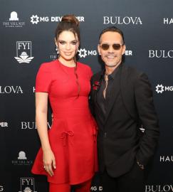 Marc Anthony and Wife Nadia Ferreira Celebrate 1st Christmas With Baby