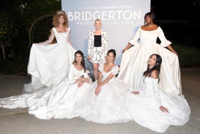 Netflix’s ‘Bridgerton’ Comes to Life in Allure Bridals Line