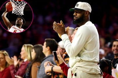 LeBron James Got 'Emotional' Watching Son Bronny's USC Basketball Debut