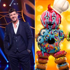 Robin Thicke Thinks The Masked Singer’s Donut Could Be His Late Dad’s Pal