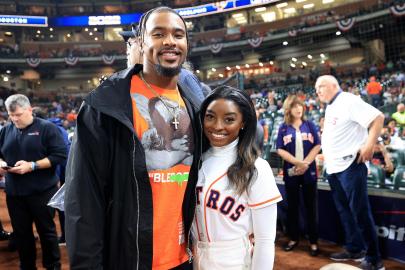 Simone Biles and Husband Jonathan Owens Fight Over Who’s the Best Athlete