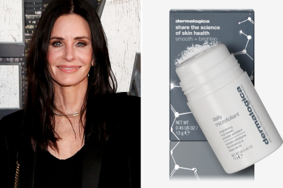 Courteney Cox Swears by This Non-Drying Scrub