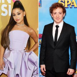 Ariana Grande Brings Dad Ed to See Boyfriend Ethan Slater in 'Spamalot'