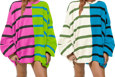 This Colorful Eye-Popping Sweater Is the Perfect Antidote for Snowy Gray Days