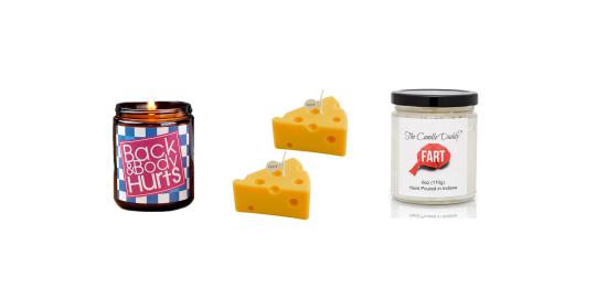 11 Funny, Giftable Candles That Ship Fast for the Holidays