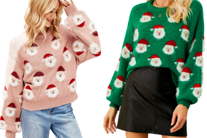 This Festive Sweater Is Your New Comfy Go-To for Holiday Parties