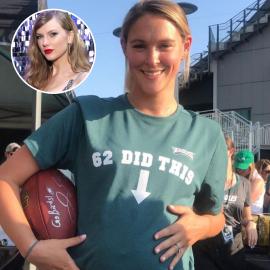 Kylie Kelce Uses Taylor Swift’s ‘Never Grow Up’ for Video of Daughters