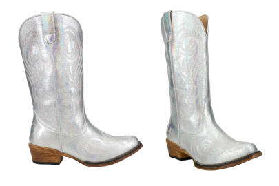 Enter Your Space Cowgirl Era With These Holographic Cowboy Boots