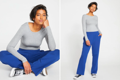 You'll Wear These Super-Soft French Terry Pants All Winter Long