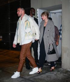 Taylor Swift and Travis Kelce Hold Hands After Chiefs Christmas Day Loss