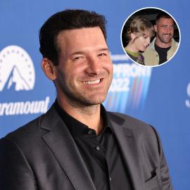 Tony Romo Calls Taylor Swift Travis Kelce’s ‘Wife’ During NFL Broadcast