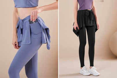 I Love These Modesty-Preserving Skirted Leggings