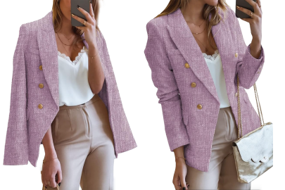 This Elegant Blazer Is an Affordable Way to Nail the Tweed Trend 