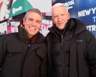 Andy Cohen and Anderson Cooper Return to Ripping Shots on CNN NYE Special