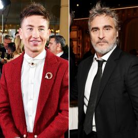 Barry Keoghan Has 'A Laugh' With Fellow Joker Joaquin Phoenix