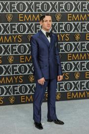 Chris Perfetti Sports Artfully Gelled Hair at the Emmys