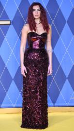 Dua Lipa Sizzles in Sparkly Gucci Gown at ‘Argylle’ Premiere in London