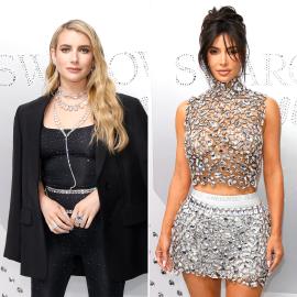 Emma Roberts on What It Was Like Working With Kim Kardashian on 'AHS'